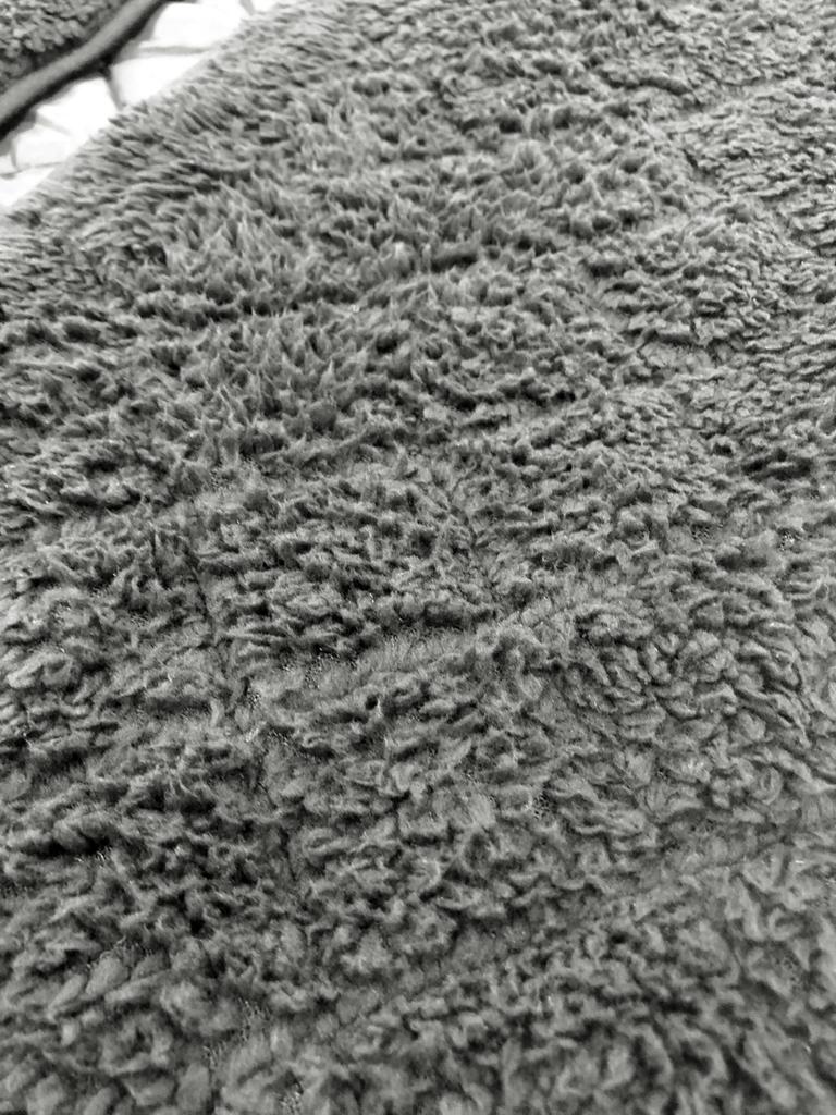 Trade One Fluffy Boa Hanten Padded Gray One Size Fits All (Japanese Jacket) - -