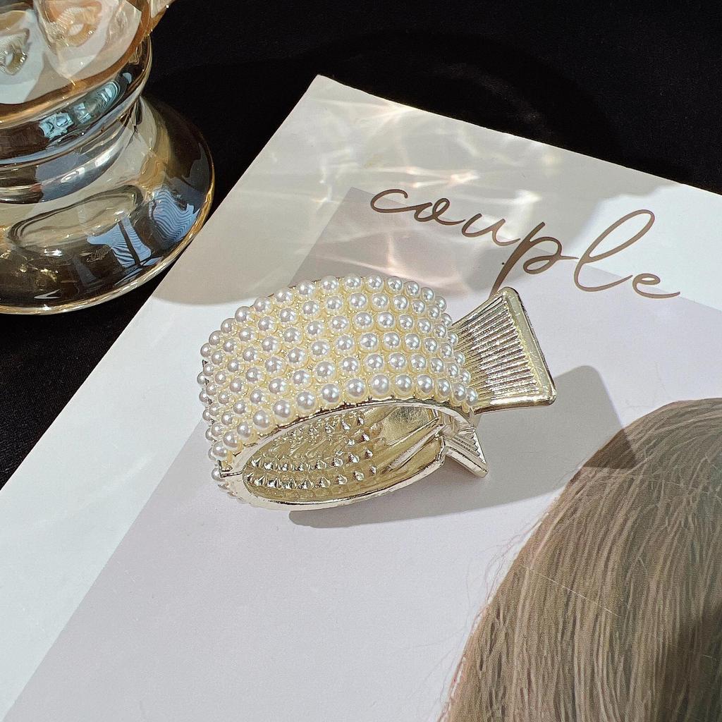 2022 Sommer Promi Haifischzahn-Klammer: Damen Hochsteckfrisur Haaraccessoire