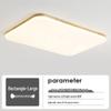Nordic Ultra-Thin LED Ceiling Lamp - Modern Solid Wood Design for Bedroom, Living Room, Corridor, or Porch.