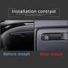 Co-Pilot Glove Box Handle Switch Cover Trim for Honda Pilot 2016-2022/ Honda Ridgeline 2017-2023/ Honda Passport 2019-2023 Interior Decorative