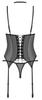 Obsessive - Sexy 3-Piece Donarella Set Black XL/2XL