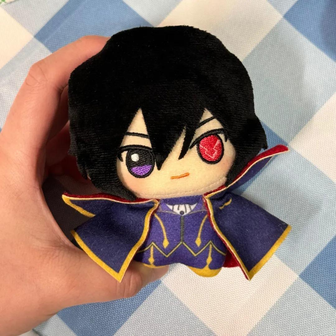 10cm Anime Code Geass C.C.. Lelouch Lamperouge Cecelia Anime Cosplay Plüschpuppe Verkleiden Kuscheltier Schlüsselanhänger Anhänger Geschenk 10cm