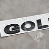 Dla VW Volkswagen Jetta MK5 Golf 3D ABS Chrom Czarny Logo GOLF Emblemat Litery Naklejka Odznaka Tylnej Klapy Samochodu Dla Volkswagen VW Gol