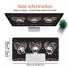 Kuromi Themed XXL Mouse Pad - Non-slip Rubber Desk Mat for Gaming and Office Use, Multi-Function Keyboard and Mouse Pad, Ideal Gift for Chri