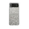 For Samsung Zflip6 Mobile Phone Case Glue Glitter Sequin Fold5 Clamshell Folding Screen W24flip Women's Model
