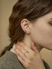 Before Moonrise Double Line Ear Cuff Sc304