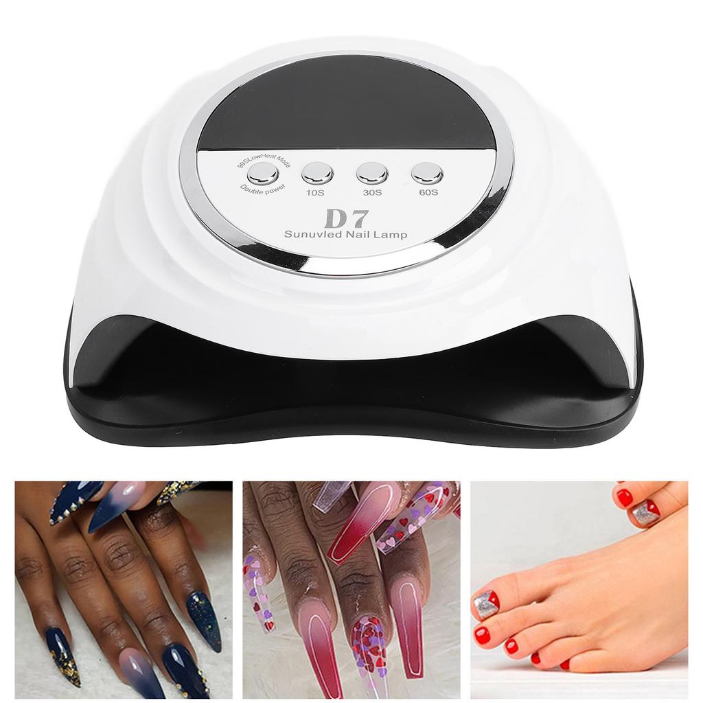 LED Nail Lamp High Power Nail Dryer Automatic Sensor LED Nail Curing Light for Home and Nail Salon