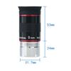 1.25 Inch 9mm Telescope Eyepiece Aluminum Alloy Optical Glass 68 Degree Wide Angle Eyepiece for Astronomy Telescope Accessory