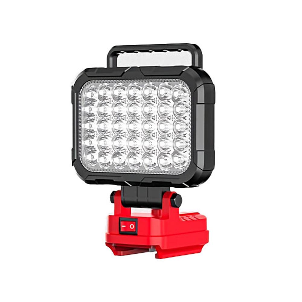 5-inch Outdoor Work Light - 20V Lithium Battery Camping Light Compatible with DeWalt Repair Tools
