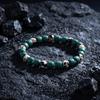 Men's Multi-color String Bead Luxury Hand Bracelet with a Sophisticated and Upscale Feel