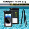 Transparent Mobile Phone Waterproof Bag  Waterproof Phone Storage Pouch  Boating