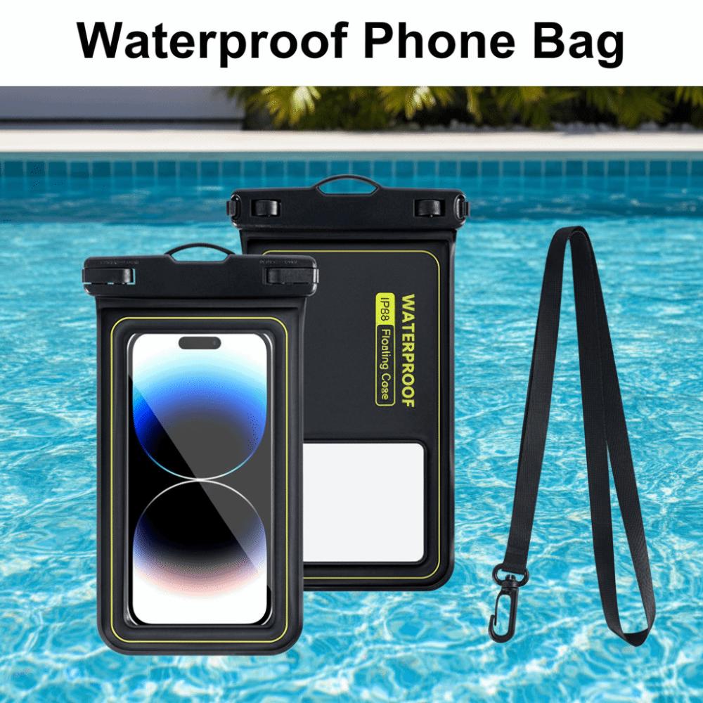 Transparent Mobile Phone Waterproof Bag  Waterproof Phone Storage Pouch  Boating