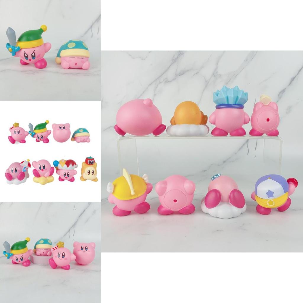 Cute Kirby Pvc Figure Perfect Gift For Gamers And Anime Fans 5-7cm High