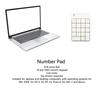 Numeric Keypad SK 51  2.4G Wireless 18 Keys Soft Press Touch USB Number Pad for Home Work