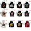 Novelty Printed Apron, Funny Slogan Kitchen Bib, Camping Baking Pet Themes, Chef Smock for Men Women, Multiple Sizes
