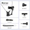 Magnetic Neck Hanging Bracket for Phone: Ideal for POV Live Streaming, Running, Cycling, Fishing, Sports Cameras.