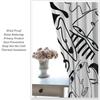Modern Black White Window Curtains Minimalist Line Abstract Art Treatments Style Dcor Drapes Living Bedroom Nordic Made Of Polyester Decor Treatment