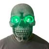 Halloween hororová maska ​​Čelist Ústa Pohyblivá lebka Latexová maska ​​Skull Cosplay Rekvizity