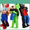 Niedliches Aufblasbares ET Kostüm Wrestler Outfit Für Halloween Party Spaß
