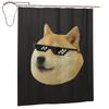 Doge Shiba Inu Memes Duschvorhang Badezimmer Polyester Wasserdicht Badezimmer Vorhänge Mit Haken