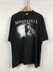 Vintage tričko Moonspell Mephisto, vybledle černé, velikost XL
