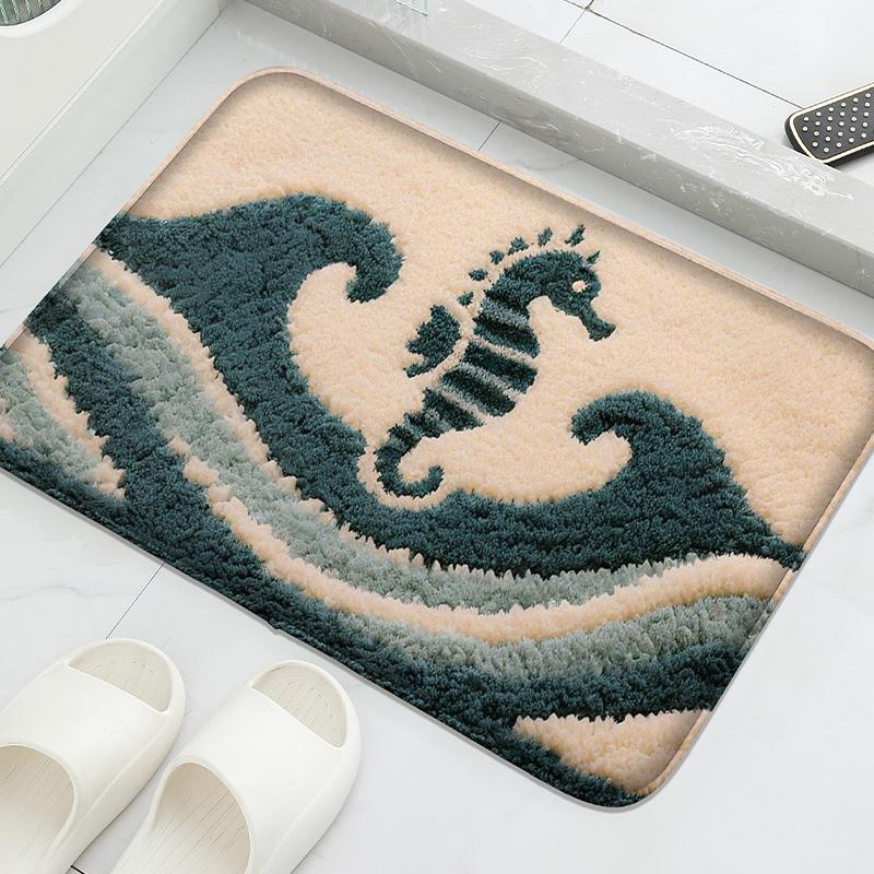 Cartoon Fish Undersea World Carpet Doormat Soft Welcome Mat Living Room Carpet Rug For Bedroom Bathroom Mat Home Decorati