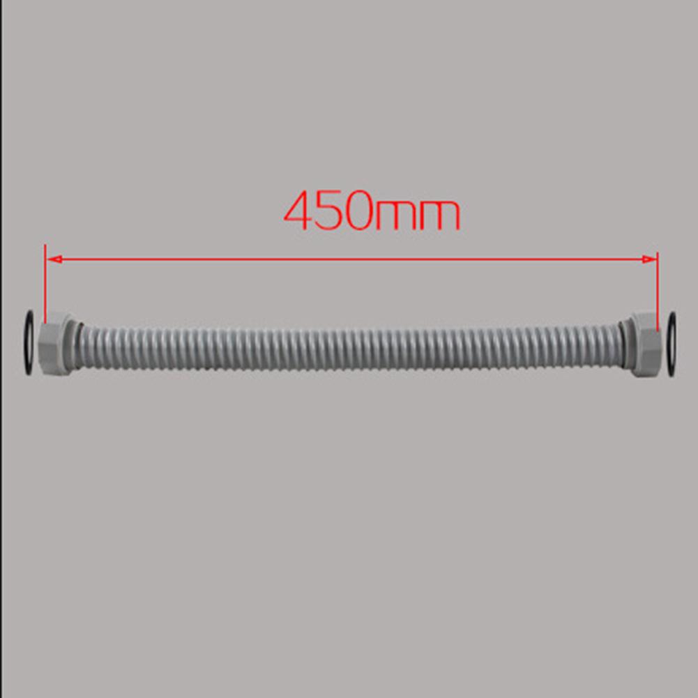 45cm Küchenspülbecken Abflussrohr Für Küchenspülbecken, Badewannen, Waschmaschinen, Geschirrspüler Anschluss 45mm (G1-1/2") Zubehör