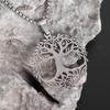 Tree of Life Medal Fashion Hollow Jewelry Pendant Necklace
