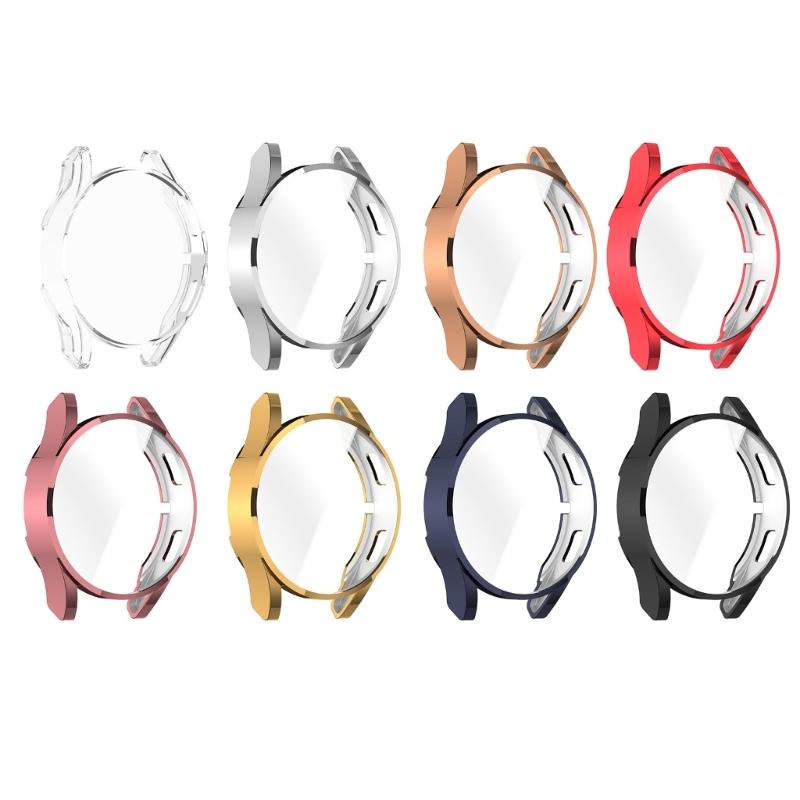TPU Watch Cover Case for GXY Watch FE 40mm Smartwatch Slim Fit Screen Protector Frame Guard Assorted Color