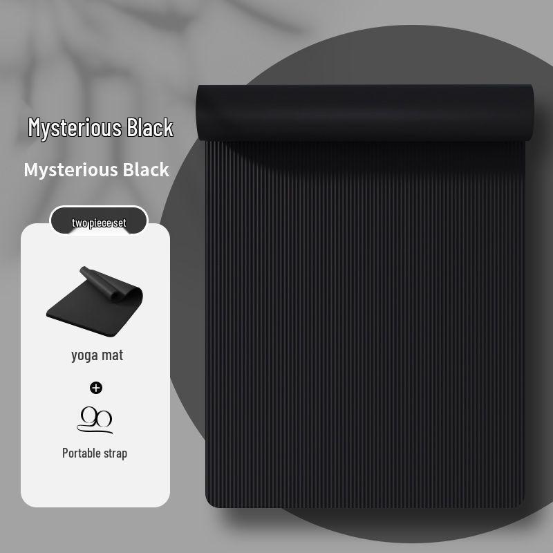 

Men s Thickened Non-Slip Extra Long & Wide Yoga Mat for Beginners - Home Fitness Exercise Mat with Free Shipping 183cm x 61cm x 10mm