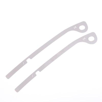 2 Piezas Placa Metálica de Reparación de Parachoques Delantero Hebilla Rota Apertura Hebilla Podrida Reparador Soporte Para Reiz 2010-2017