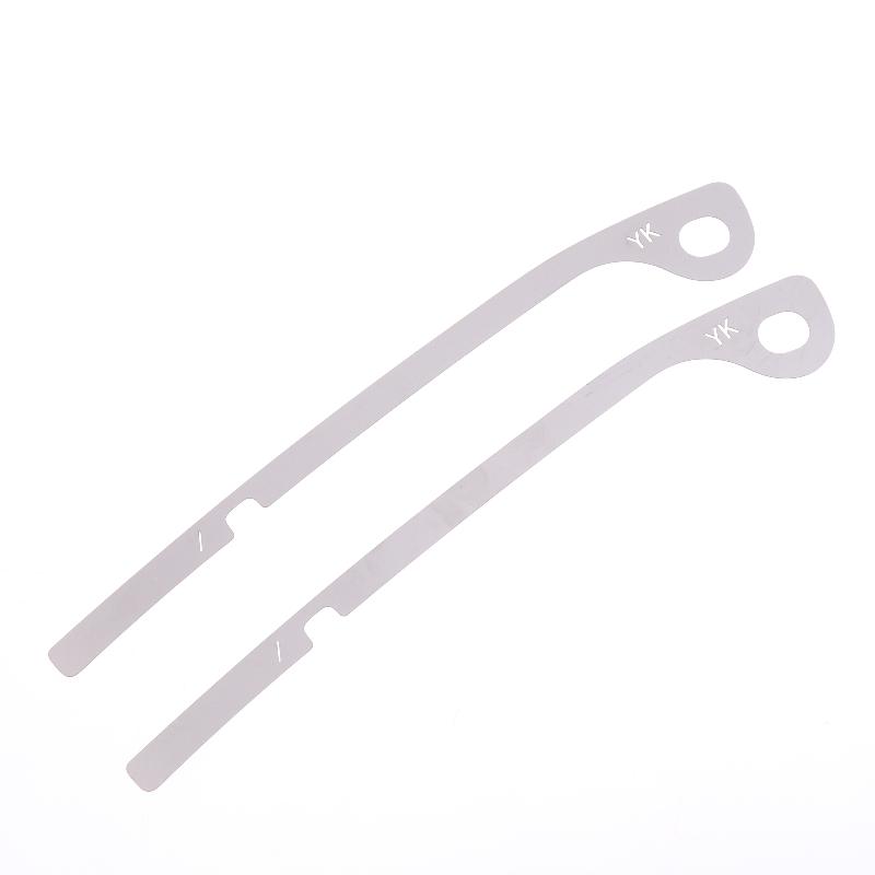 

2Pcs Front Bumper Repair Metal Plate Buckle Broken Opening Rotten Buckle Repairer Bracket For Reiz 2010-2017 2Pcs