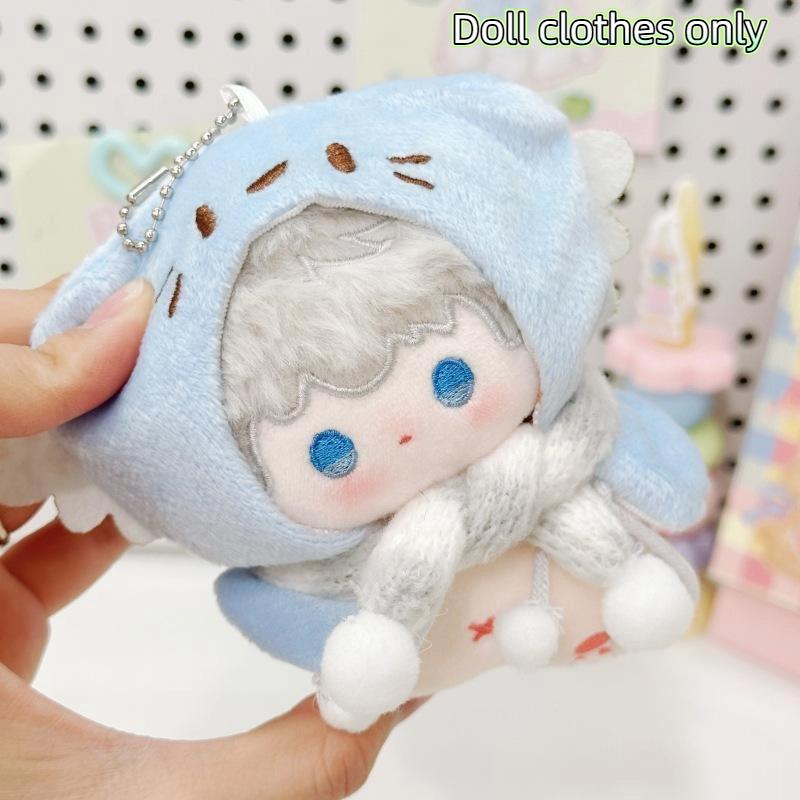 10Cm Doll Clothes Cotton Toy Accessories Diy Dolls Replacement Outfit Clothes Toy Accessories