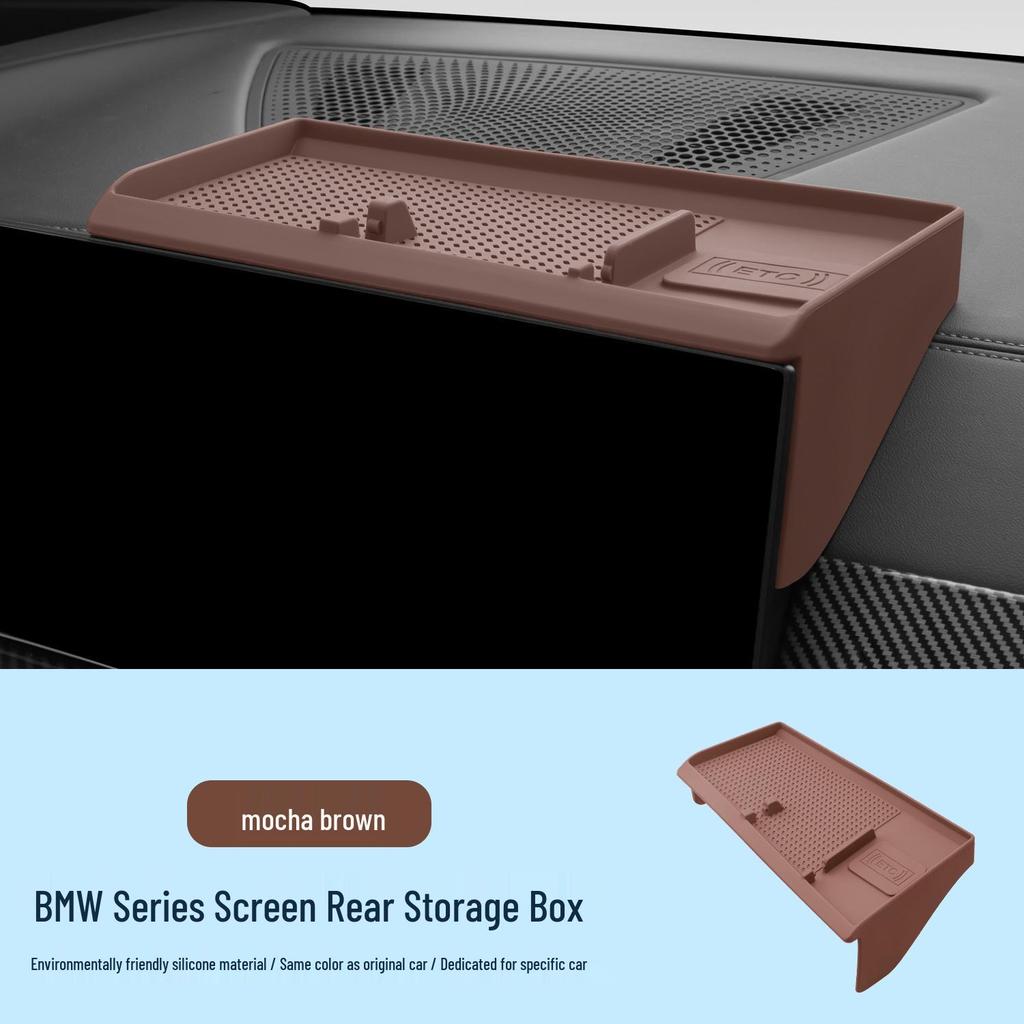 Caixa de Armazenamento de Silicone para Série 3, 5, 7 & X3, X5, X6, X7 da BMW - Console Central