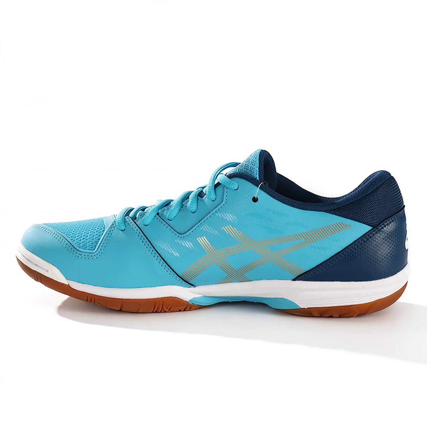 Asics Attack Bladelyte 4 Comfortable Soft Non-Slip Wear-Resistant Breathable Resilient Table Tennis Shoes Unisex sneaker Blue 1073A082-401 36