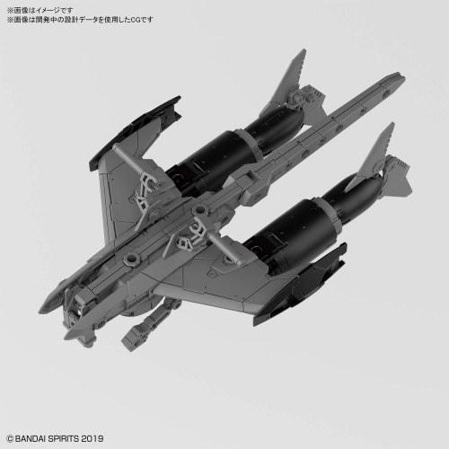 BANDAI SPIRITS 30MM Exar Vehicle (Attack Submarine Ver.) Light Gray 1/144 Scale Color-coded Plastic Model