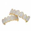 Colorful Zirconia Gold Hip Hop Tooth Ornaments for Halloween