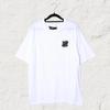 Undefeated Raglan Tee White Athletic Streetwear T-Shirt Size S