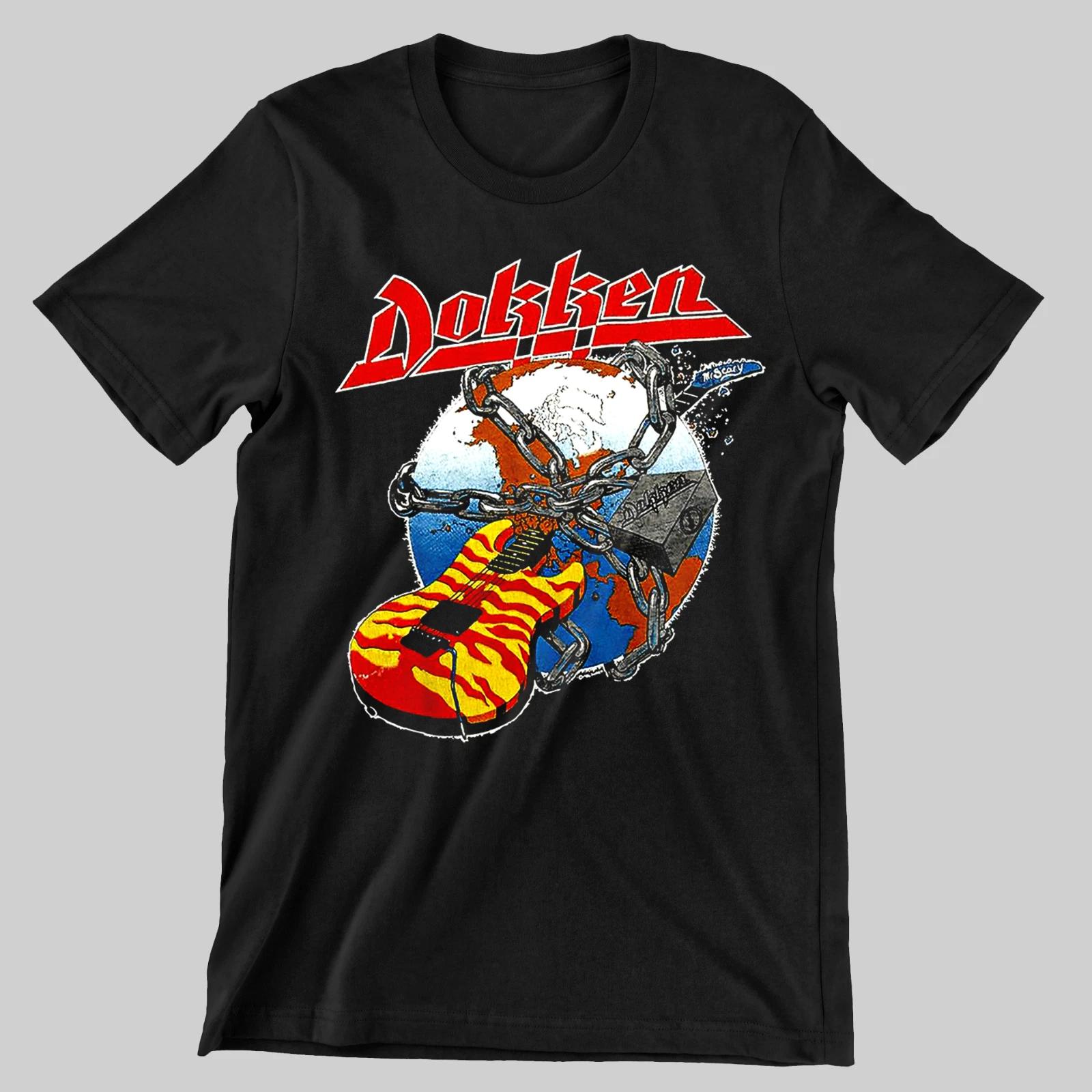 Dokken Rokken With Dokken T shirt Tee Men All Size S