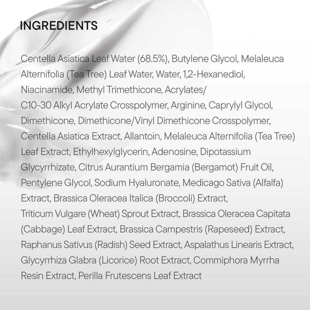 iUnik Centella Calming Recovery Gel Moisturizing Cream (approx. 60ml)