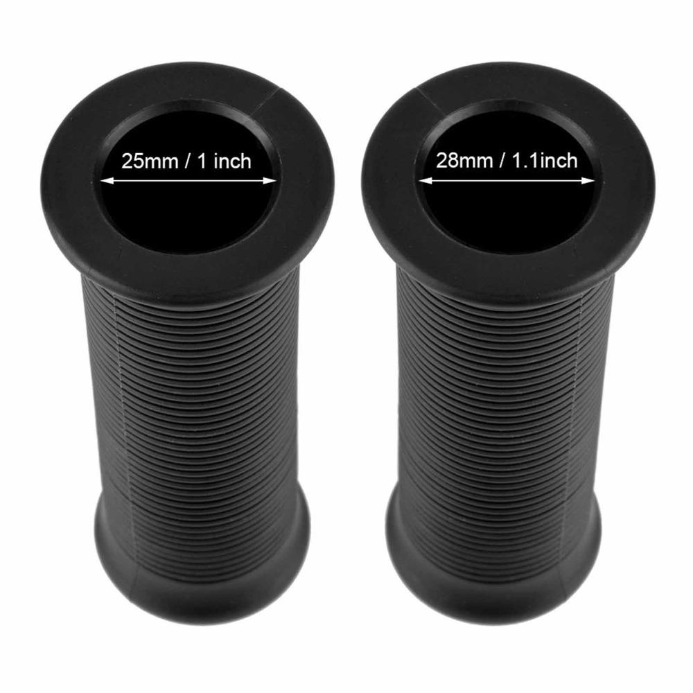 2pcs 1inch 25mm Universal Motorcycle Grips TPR Handlebar Grips  Motorcycle Handlebar