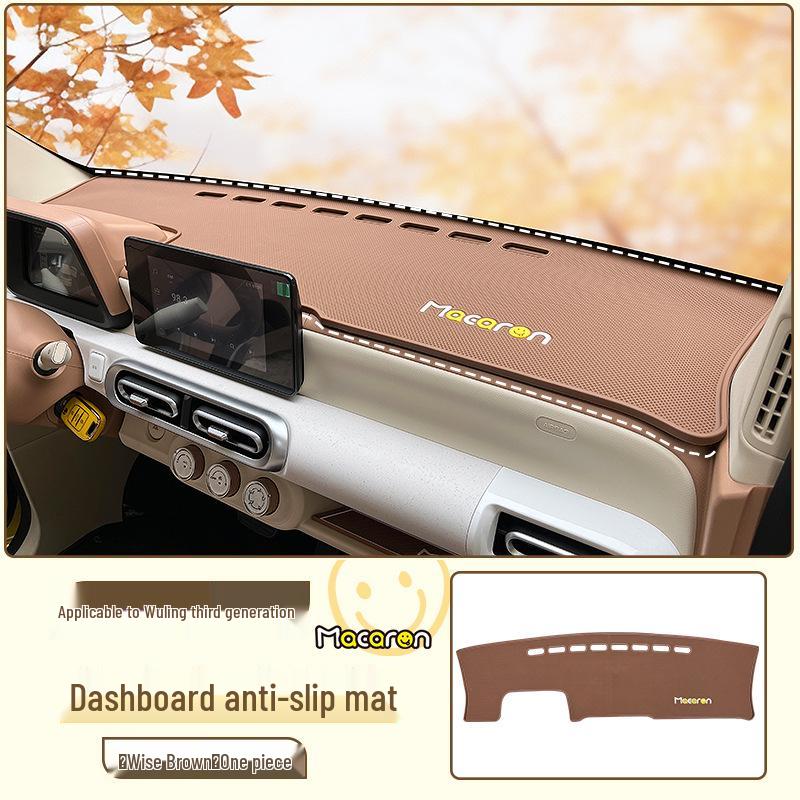 

Wuling Hongguang 3rd Gen Macaron Dashboard Anti-Slip Mat & Sunshade