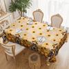 Thanksgiving Sunflower Pumpkin + Scarecrow, Healing Tablecloth, Creating An Autumn Table Atmosphere Tablecloth