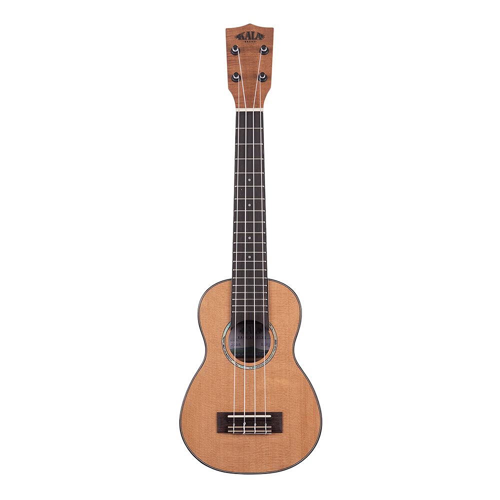 KALA Kala Ukulele Gloss Solid Cedar Top Acacia Series Solid Cedar Top Soprano Long Neck KA-SCAC-SLNG_w/BAG (Case Included) [ ]