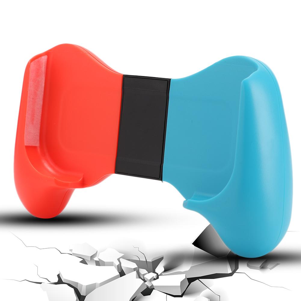 Universal for Switch Lite Game Console Controller Gamepad Ergonomic Hand Grip with StandRed blue