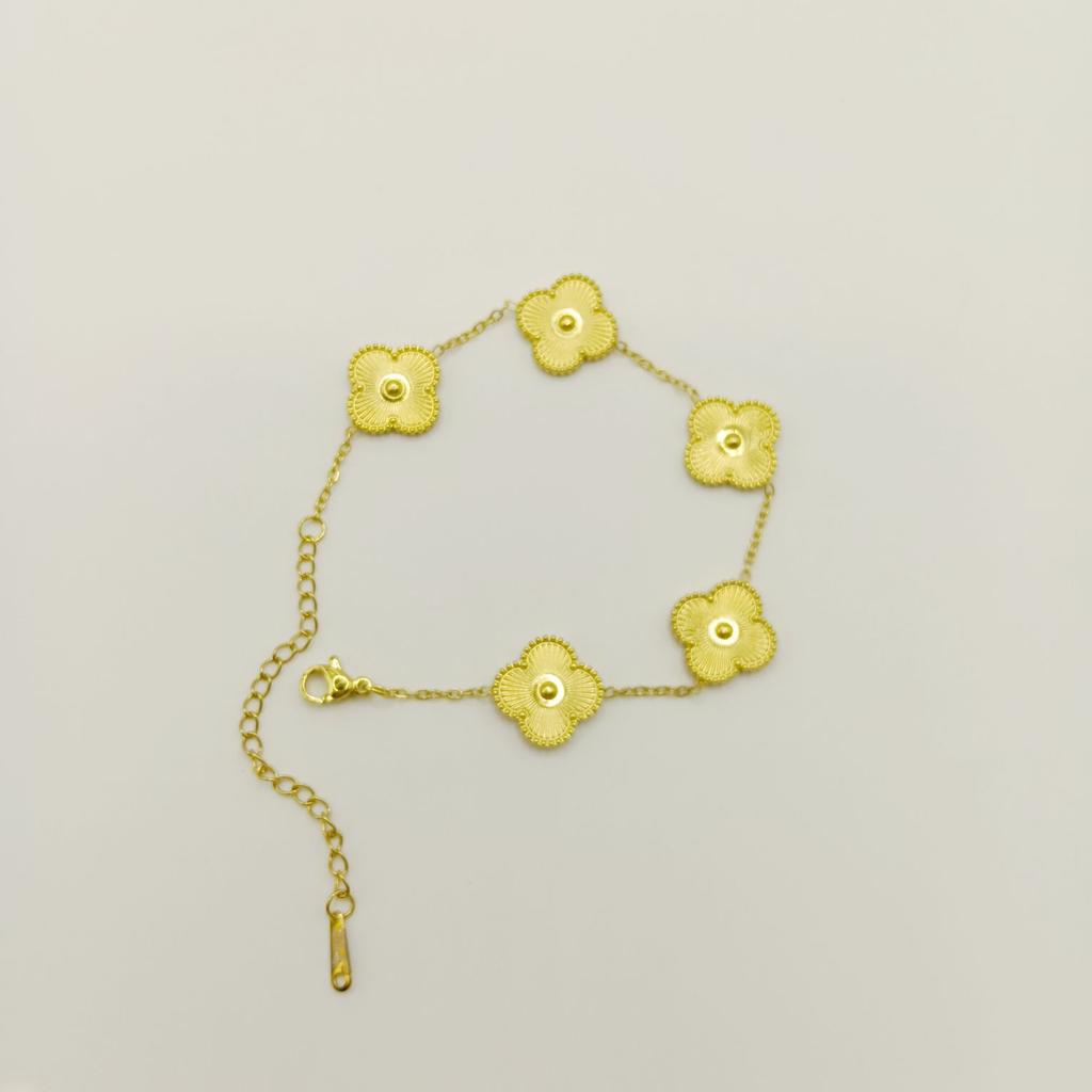 Four-leaf Clover Bracelet for Women Fashion Accessories Simple Student Bestie Bracelet