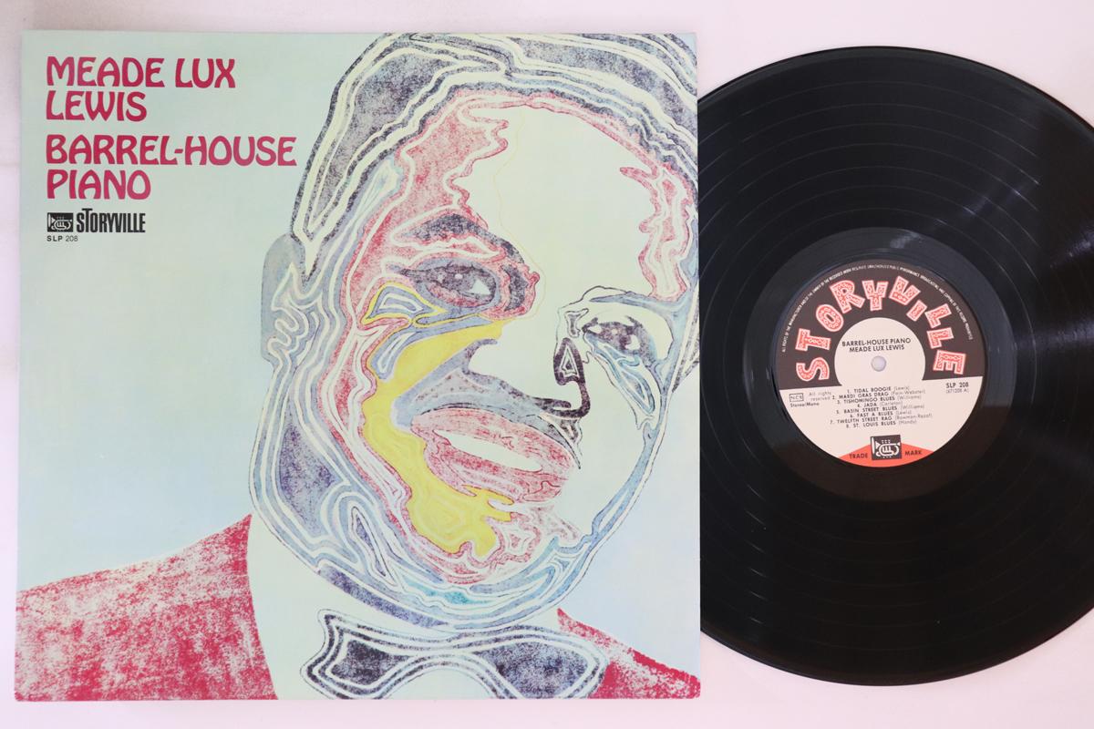 

LP Record MEADE LUX LEWIS Barrelhouse Piano SLP208 STORYVILLE 1968 Denmark Blues Used