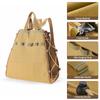 Firewood Carrier Canvas Bag Wood Carrying Holder Bag with Handles and Shoulder Strap for Fireplaces