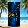 1Pc Coraline'S Magical Journey Beach Towel Quick Dry Multiuse For Beach Pool Gym Yoga Home Travel Christmas Halloween Xmas Gift Es113