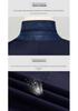 Men's Slim Fit Business Formal Suit Jacket - Wedding & Workwear (Black, Gray, Dark Blue)
